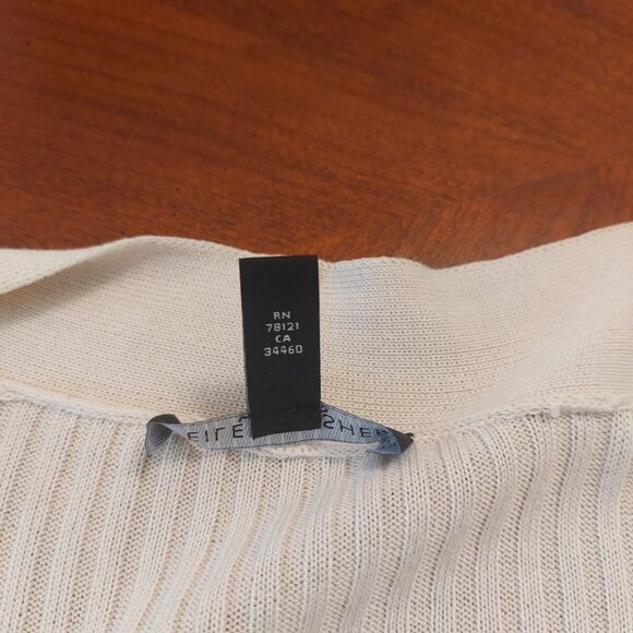 Eileen Fisher Long Sleek Tencel Ribbed Kimono Cardigan - Picture 7 of 9